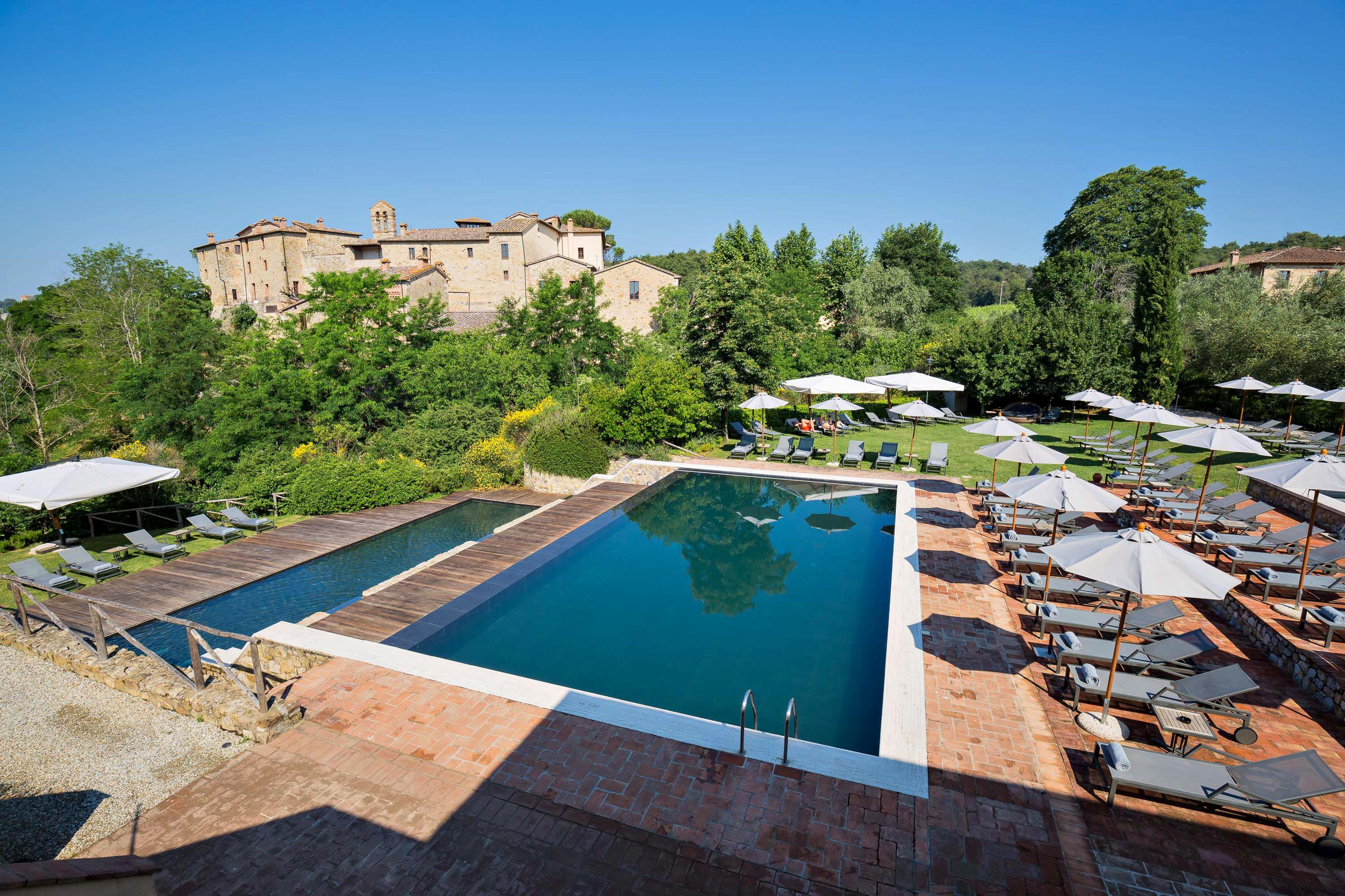Castel Monastero - The Leading Hotels Of The World Castelnuovo Berardenga Esterno foto
