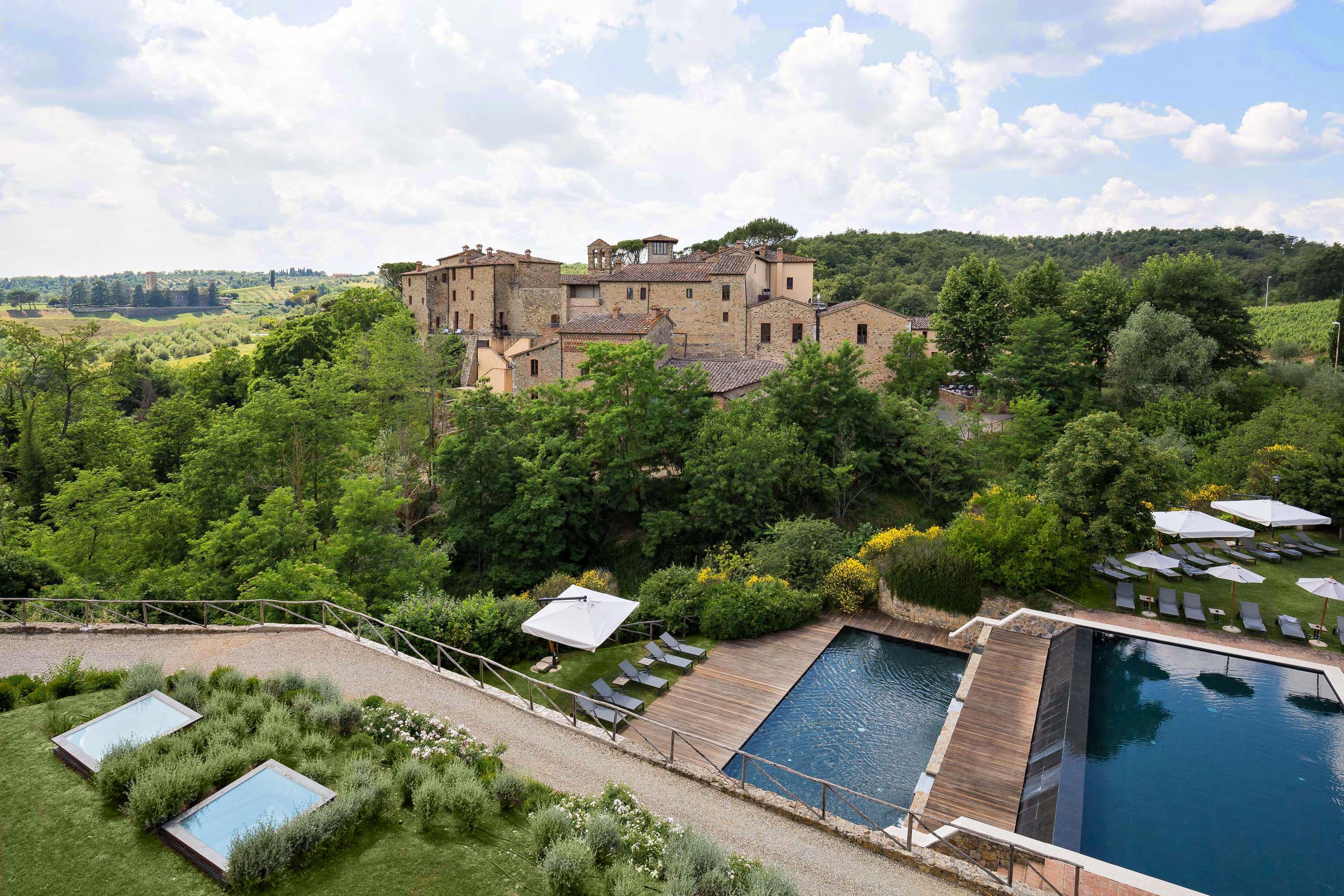 Castel Monastero - The Leading Hotels Of The World Castelnuovo Berardenga Esterno foto