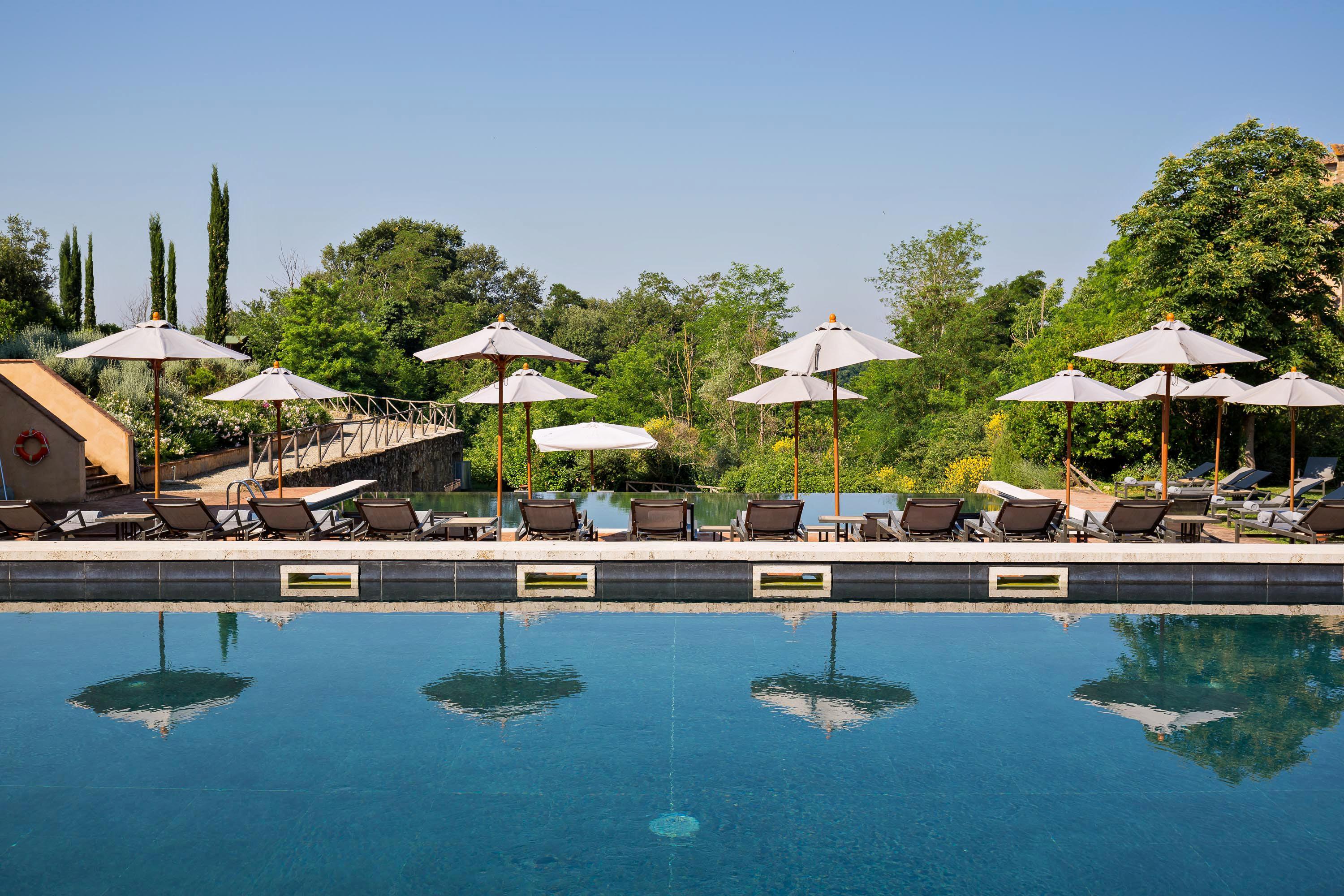 Castel Monastero - The Leading Hotels Of The World Castelnuovo Berardenga Esterno foto