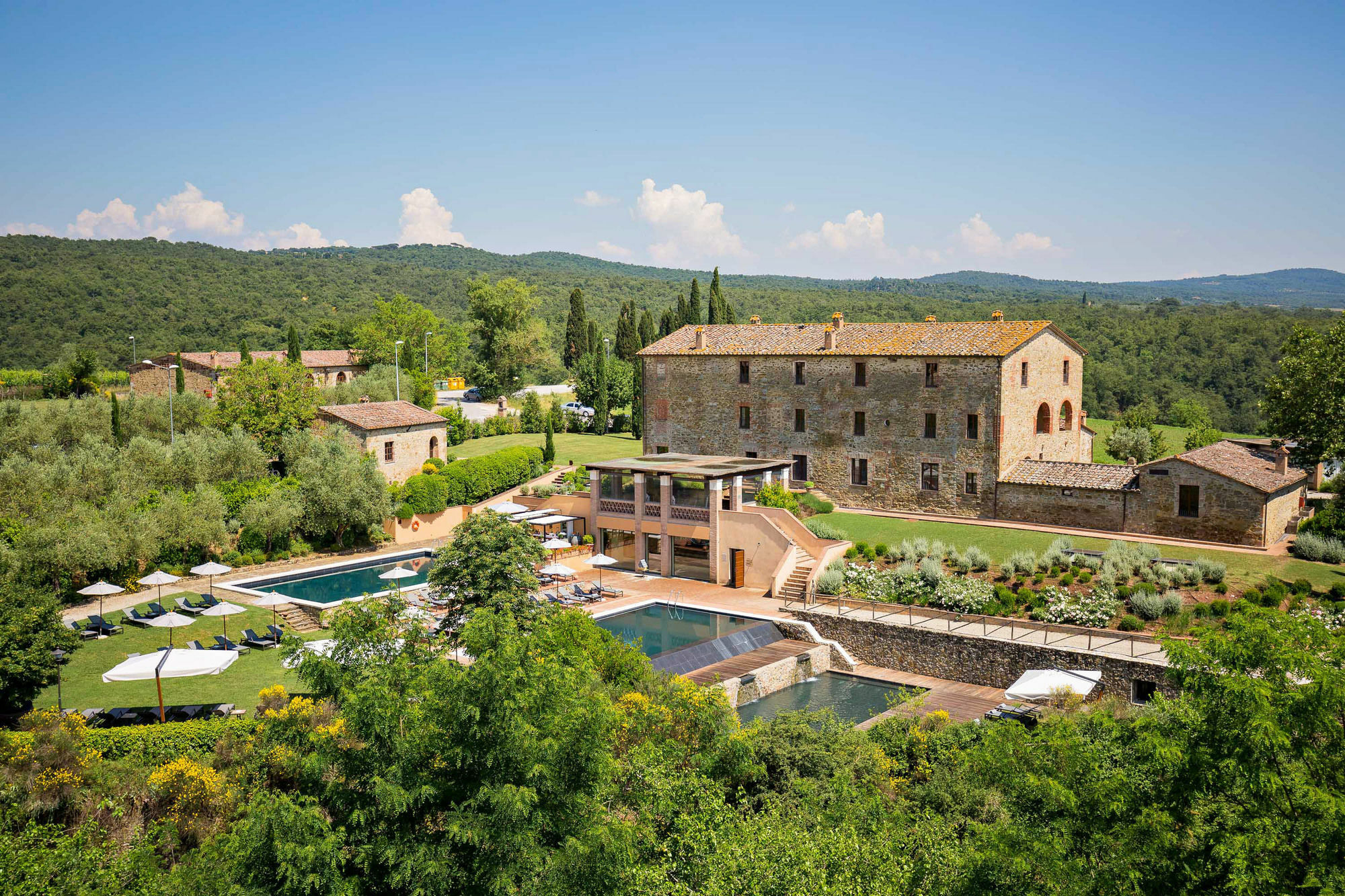 Castel Monastero - The Leading Hotels Of The World Castelnuovo Berardenga Esterno foto